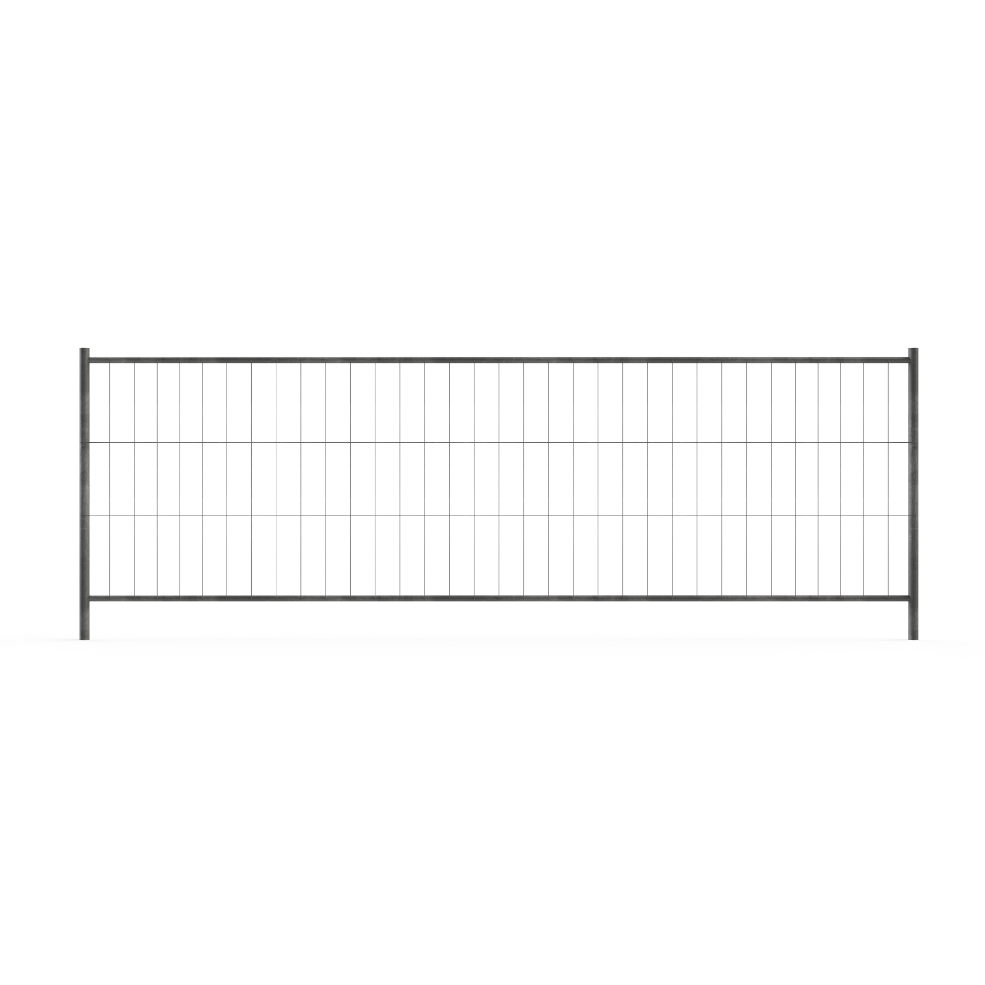 Bauzäune Profi Bauzaun "halbhoch"  3500x1200mm (10.5 Kg)
